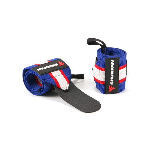 Colorful striation Wrist Brace Weight Lifting protective wrist straps Workout protect from sprains Wrist Wraps