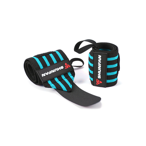 Colorful striation Wrist Brace Weight Lifting protective wrist straps Workout protect from sprains Wrist Wraps