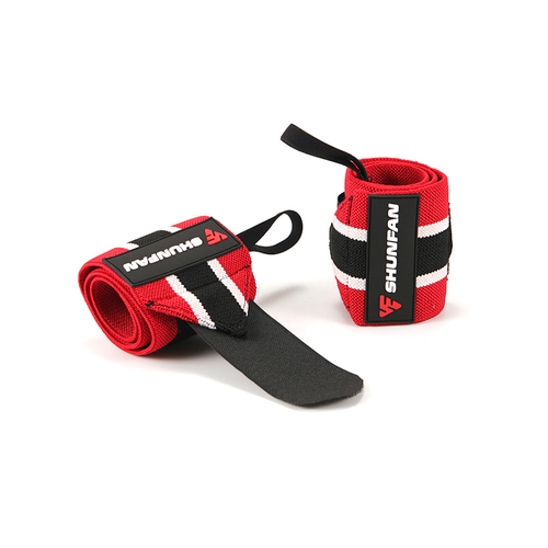 Colorful striation Wrist Brace Weight Lifting protective wrist straps Workout protect from sprains Wrist Wraps