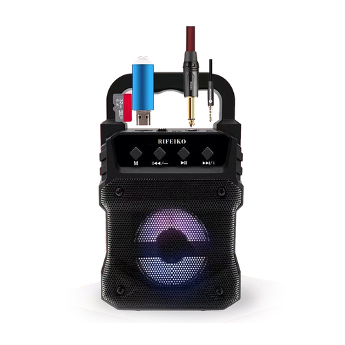 3-inch TF Card Square Dance Portable Speaker High-power Speaker Wireless Outdoor Karaoke Speaker