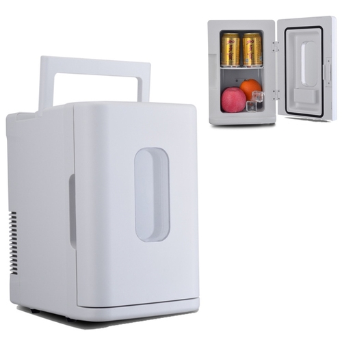  Portable 10L Makeup Fridge DC12V Small Refrigerator 10 Liter Hotel Car Mini Fridge Freezer