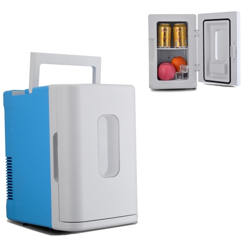  Portable 10L Makeup Fridge DC12V Small Refrigerator 10 Liter Hotel Car Mini Fridge Freezer