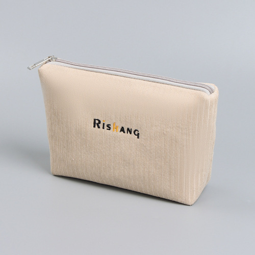 Travel Toiletry Bag For Women Zipper Pouch Ladies Foldable Cosmetic Bag