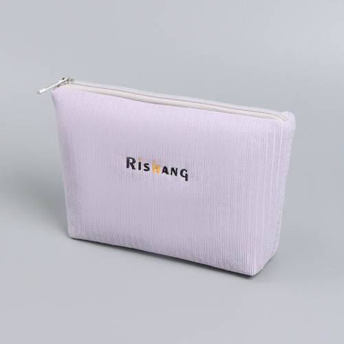 Travel Toiletry Bag For Women Zipper Pouch Ladies Foldable Cosmetic Bag