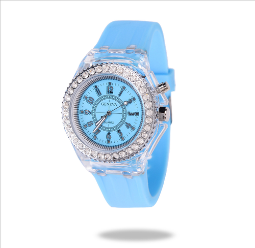 Men Cheap Luminous Sport Quartz Watch Week And Date Chronograph Watch Fashion Leather Strap Watch For Boy