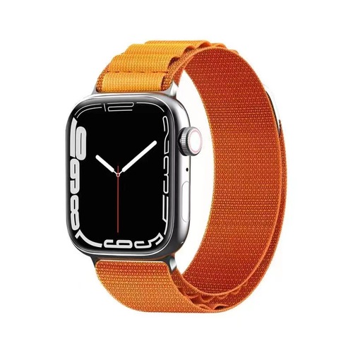 2022 Fashion Adjustment Nylon Watch Strap with stainless steel Buckle For Iwatch Series 8 Sport Watch Band For Apple Wat