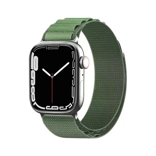 2022 Fashion Adjustment Nylon Watch Strap with stainless steel Buckle For Iwatch Series 8 Sport Watch Band For Apple Wat
