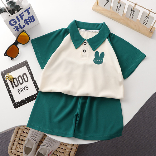 Children's Clothes Suits 2pcs Lovely Casual Kids Set Summer Clothing Sets