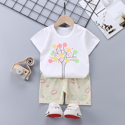 Outdoor Casual Suits for Children Cotton Soft Breathable Girls Playing Comfortable Baby Clothes Kids Clothing Drop