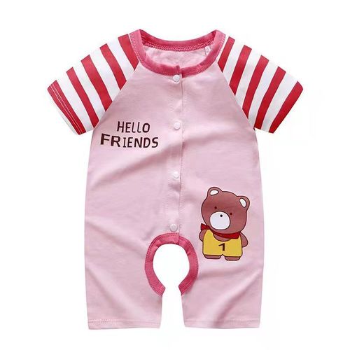  HigH Quality Summer baby clothes rompers Cute Cartoon  Boy Girl Infant Jumpsuit toddler rompers baby