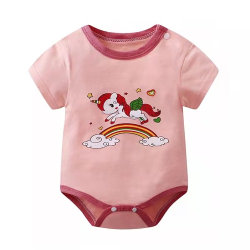  HigH Quality Summer baby clothes rompers Cute Cartoon  Boy Girl Infant Jumpsuit toddler rompers baby