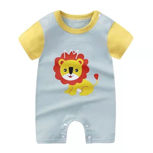  HigH Quality Summer baby clothes rompers Cute Cartoon  Boy Girl Infant Jumpsuit toddler rompers baby