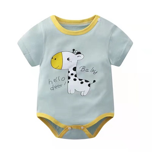  HigH Quality Summer baby clothes rompers Cute Cartoon  Boy Girl Infant Jumpsuit toddler rompers baby