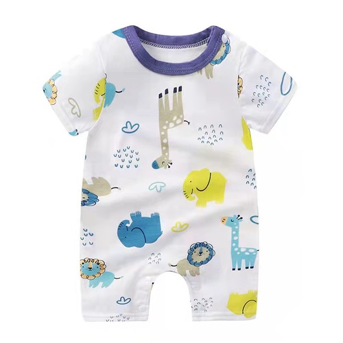  HigH Quality Summer baby clothes rompers Cute Cartoon  Boy Girl Infant Jumpsuit toddler rompers baby