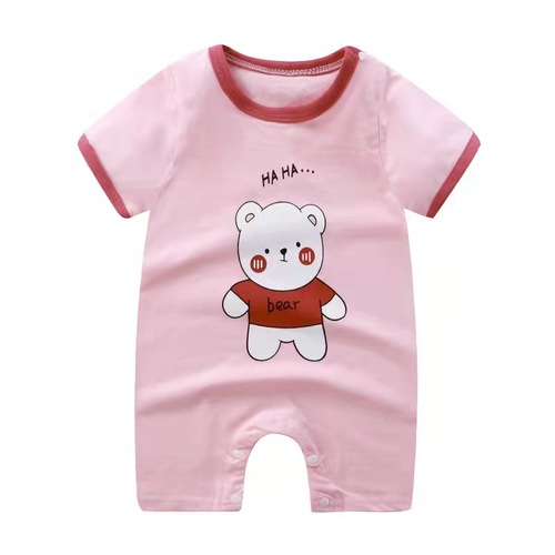  HigH Quality Summer baby clothes rompers Cute Cartoon  Boy Girl Infant Jumpsuit toddler rompers baby