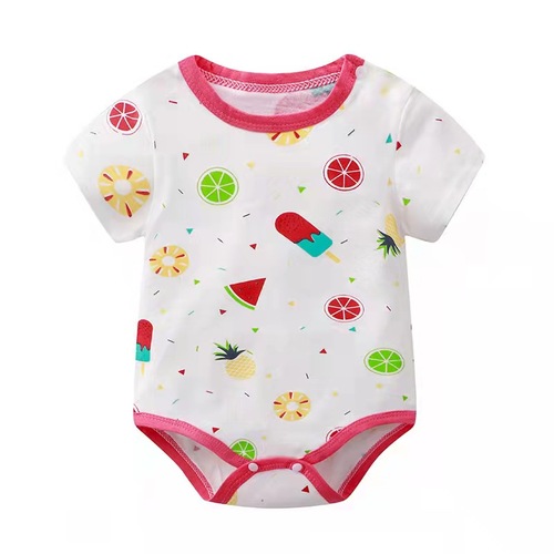  HigH Quality Summer baby clothes rompers Cute Cartoon  Boy Girl Infant Jumpsuit toddler rompers baby
