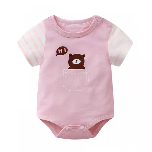  HigH Quality Summer baby clothes rompers Cute Cartoon  Boy Girl Infant Jumpsuit toddler rompers baby