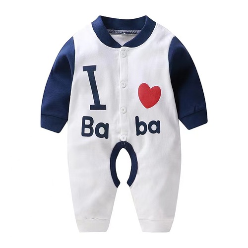 Cheap Long Sleeve Baby Clothes jumpsuit Autumn Winter baby romper Lovely Cartoon Organic Boy Girl Infant Jumpsuit Baby r