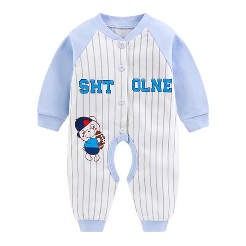 Cheap Long Sleeve Baby Clothes jumpsuit Autumn Winter baby romper Lovely Cartoon Organic Boy Girl Infant Jumpsuit Baby r
