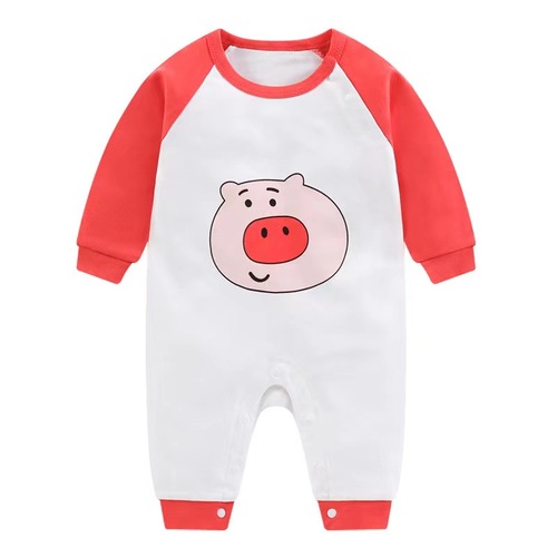 Cheap Long Sleeve Baby Clothes jumpsuit Autumn Winter baby romper Lovely Cartoon Organic Boy Girl Infant Jumpsuit Baby r