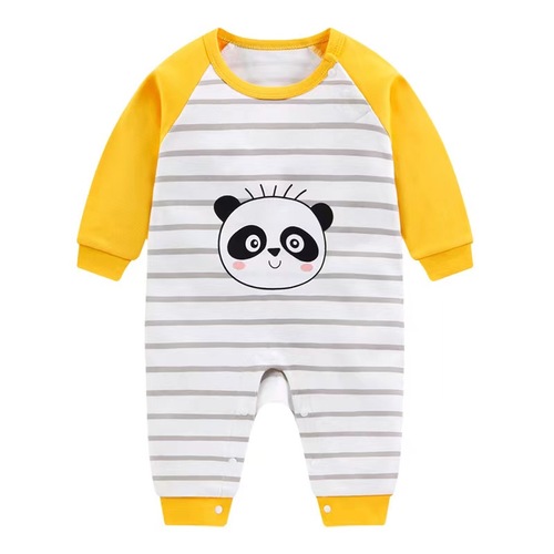 Cheap Long Sleeve Baby Clothes jumpsuit Autumn Winter baby romper Lovely Cartoon Organic Boy Girl Infant Jumpsuit Baby r