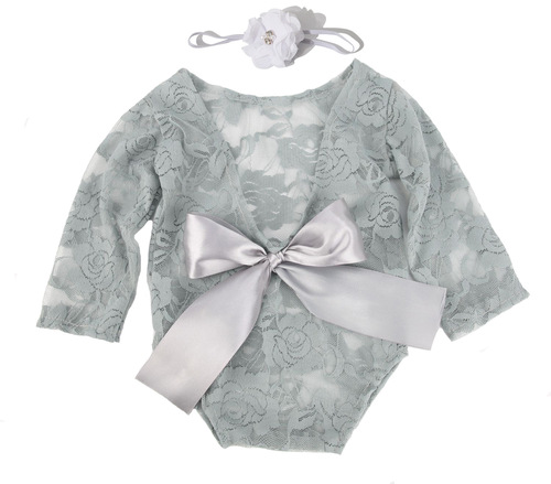 Baby Clothes Newborn Lace Bow Knot Photography Props Clothes Newborn Baby Clothes Set