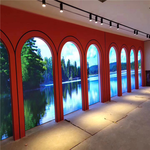 Construction Material False Plastic Pvc 3d effect stretch illusion ceiling Panel For Nigeria