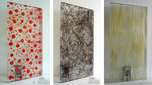  Design Sandwich Acrylic Resin Flower Ceiling Tiles / Laminate Ceiling Panel / Plastic Wood Grain Ceiling Panel