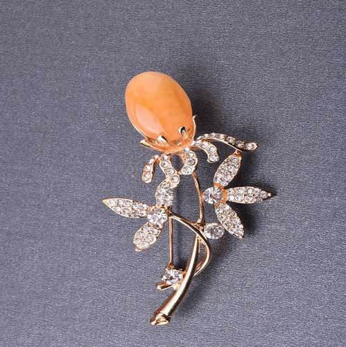  Supply Korean Brooches Women  Poppy Broches Fashion Lapel Pin Flower Brooch