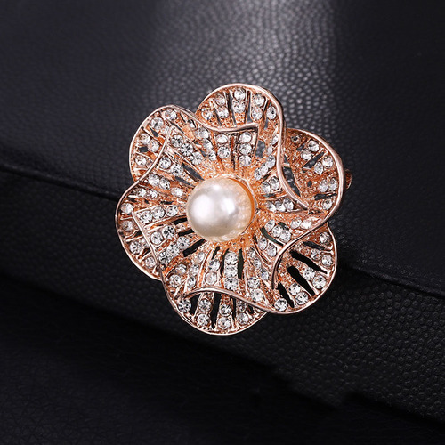  Supply Korean Brooches Women  Poppy Broches Fashion Lapel Pin Flower Brooch