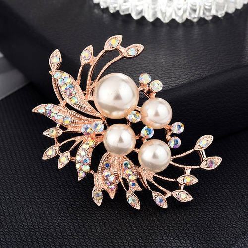  Supply Korean Brooches Women  Poppy Broches Fashion Lapel Pin Flower Brooch