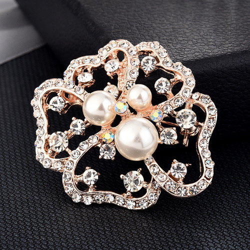  Supply Korean Brooches Women  Poppy Broches Fashion Lapel Pin Flower Brooch