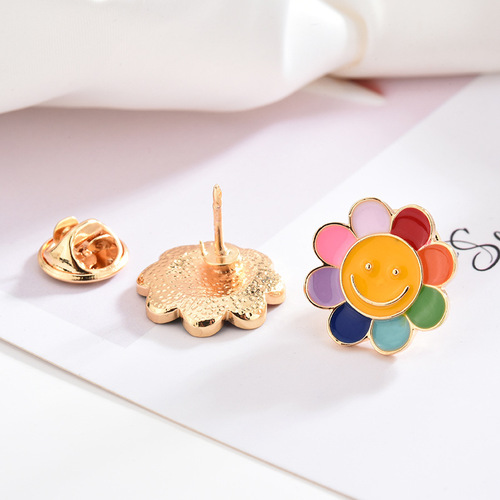  Supply Korean Brooches Women  Poppy Broches Fashion Lapel Pin Flower Brooch