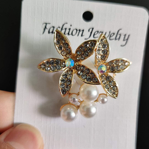  Supply Korean Brooches Women  Poppy Broches Fashion Lapel Pin Flower Brooch