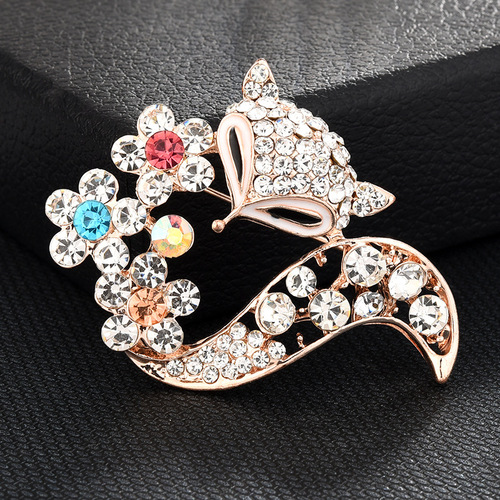  Supply Korean Brooches Women  Poppy Broches Fashion Lapel Pin Flower Brooch