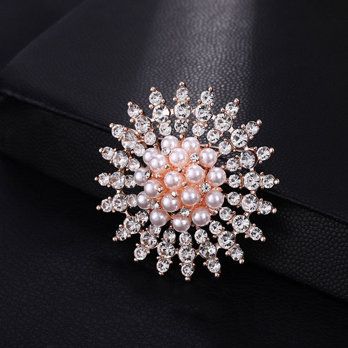  Supply Korean Brooches Women  Poppy Broches Fashion Lapel Pin Flower Brooch