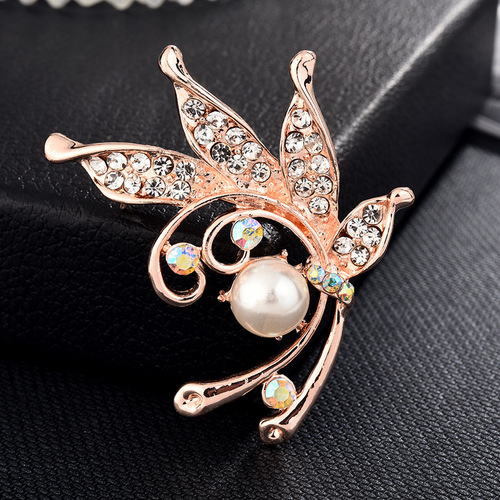  Supply Korean Brooches Women  Poppy Broches Fashion Lapel Pin Flower Brooch