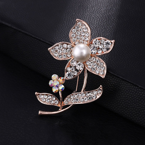 Supply Korean Brooches Women  Poppy Broches Fashion Lapel Pin Flower Brooch