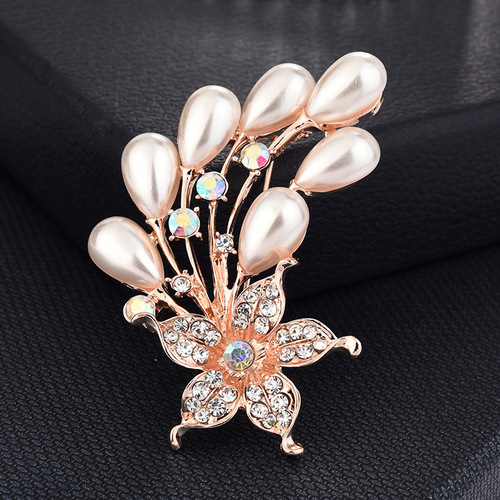  Supply Korean Brooches Women  Poppy Broches Fashion Lapel Pin Flower Brooch