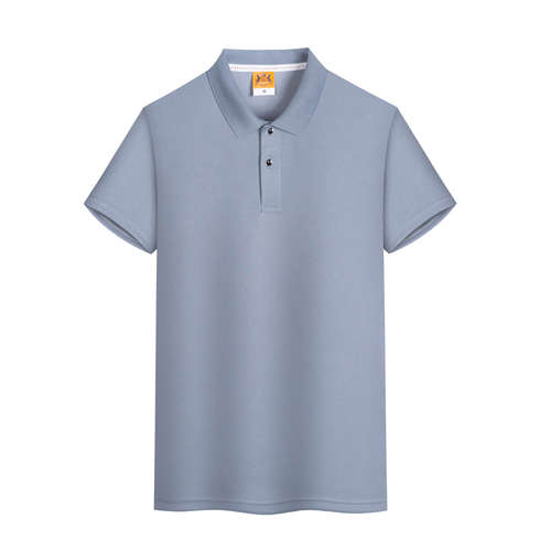 Men's Short Sleeve Quick-Dry Polo Shirt Male Summer Plain -Polo T-Shirt