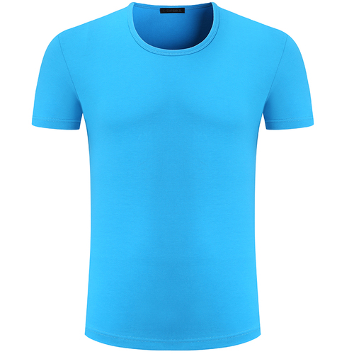 T-Shirt   Spandex Quick Dry Men's T-Shirt Short Sleeve