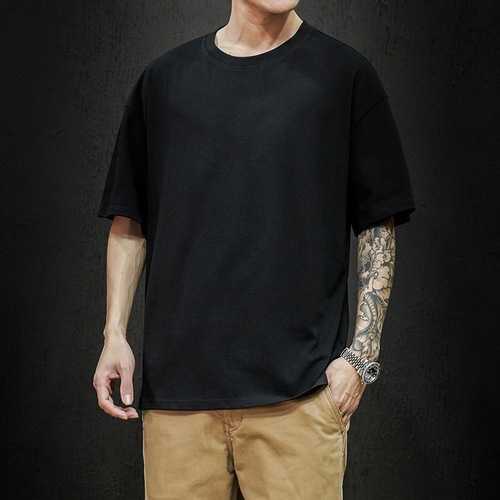 New Summer Men's T Shirt 2022 T Shirt Mens Oversized Hip Hop Short Sleeve Cotton Mens Streetwear Top Tees
