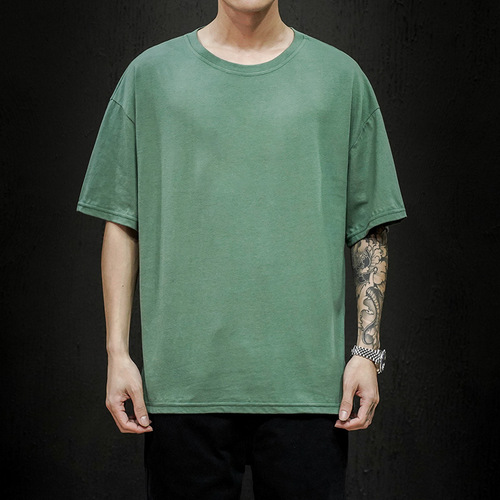 New Summer Men's T Shirt 2022 T Shirt Mens Oversized Hip Hop Short Sleeve Cotton Mens Streetwear Top Tees