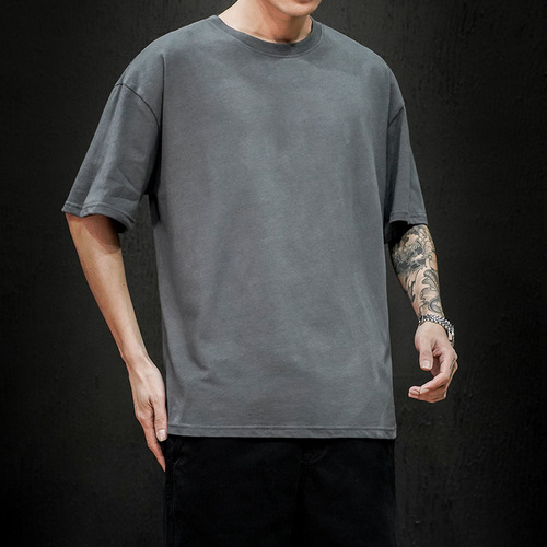 New Summer Men's T Shirt 2022 T Shirt Mens Oversized Hip Hop Short Sleeve Cotton Mens Streetwear Top Tees