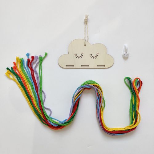 Clearance Cotton Rope Pine Decorative Objects Art Deco 1pc Cloud Wood Chip 18 10.5cm