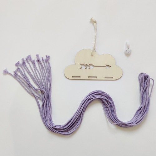 Clearance Cotton Rope Pine Decorative Objects Art Deco 1pc Cloud Wood Chip 18 10.5cm