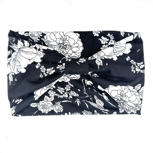  fashion headbands Leopard-print check wide knotted fabric headband for women elastic headband sport sweat hair