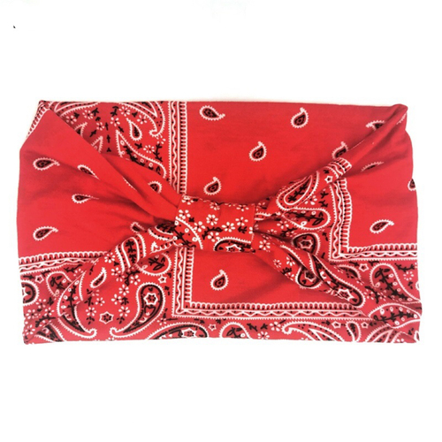  fashion headbands Leopard-print check wide knotted fabric headband for women elastic headband sport sweat hair