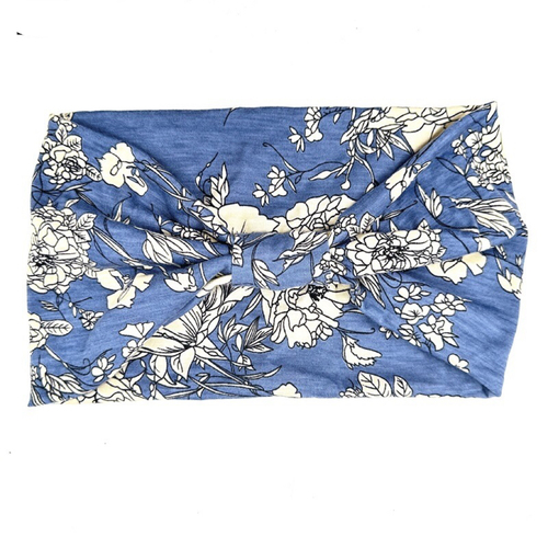  fashion headbands Leopard-print check wide knotted fabric headband for women elastic headband sport sweat hair