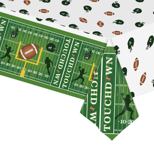Customizable Ball sports Party tablecloth Disposable tablecloth plastic waterproof tablecloth